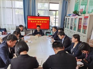 rb88随行版  举行党史学习教育第五期念书班